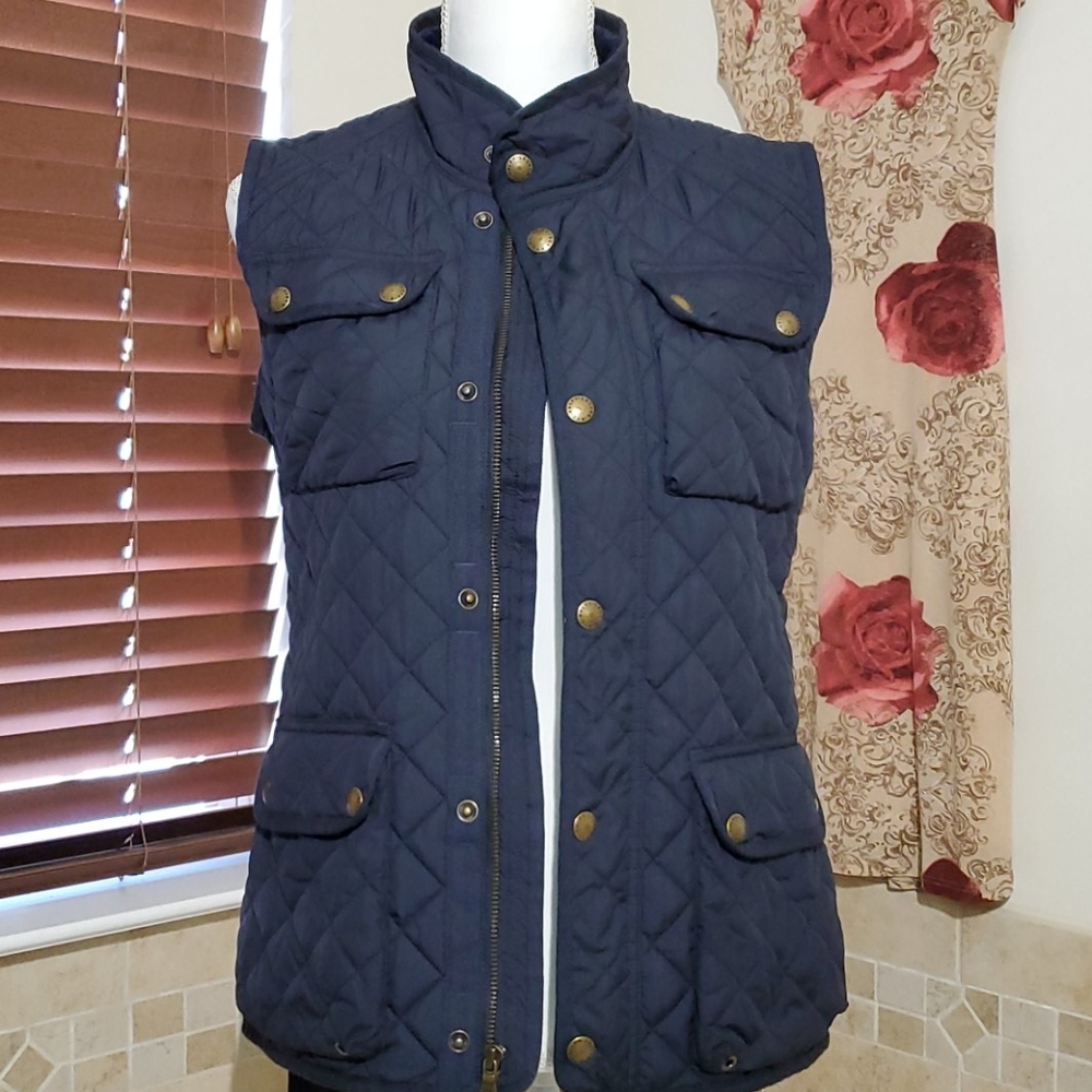POLO Quilted Vest with Belt